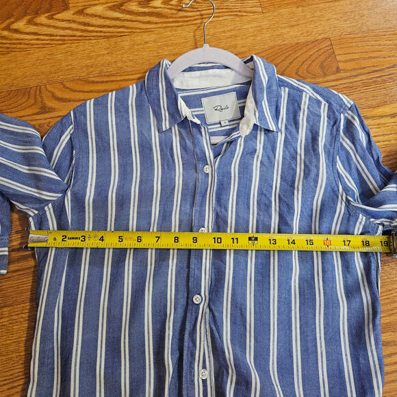 Rails Sydney Arctic Stripe Shirt Size Small - Picture 4 of 7